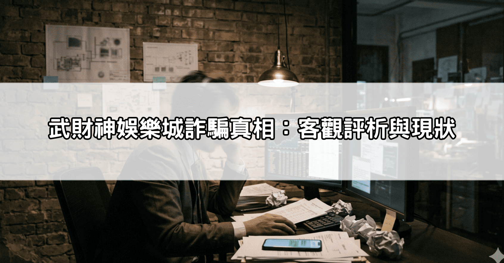武財神娛樂城詐騙真相：客觀評析與現狀