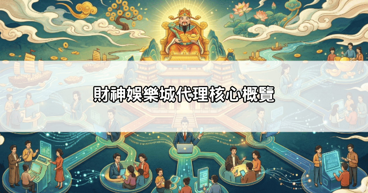 財神娛樂城代理核心概覽