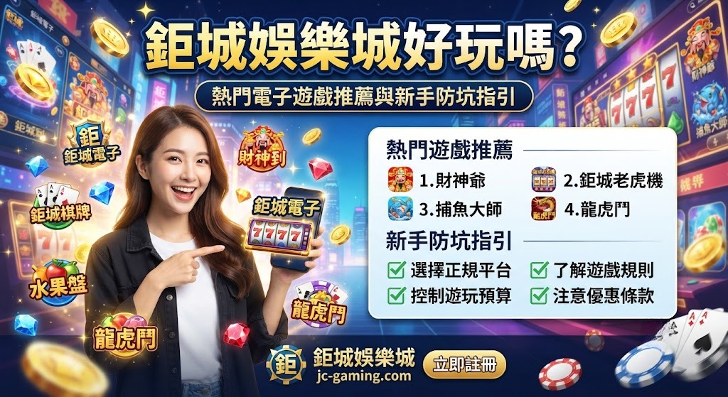熱門電子遊戲推薦與新手防坑指引